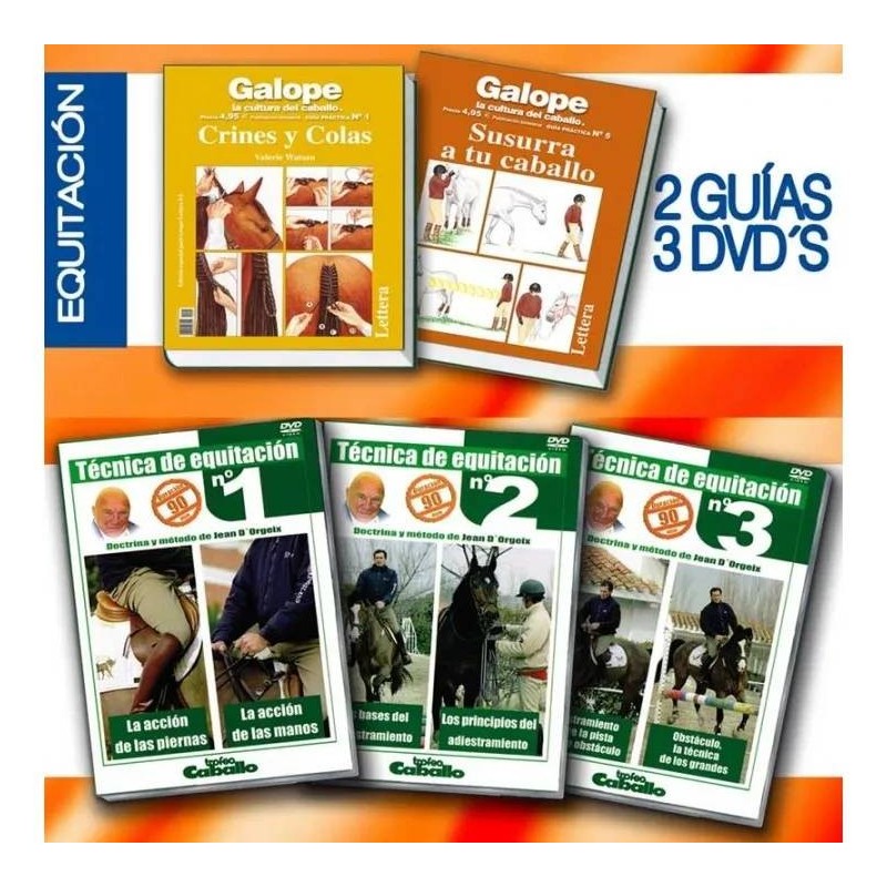 DVD + Libro Equitación