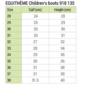 Bota montar Equitheme - niños